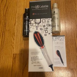 NWT straightening brush set